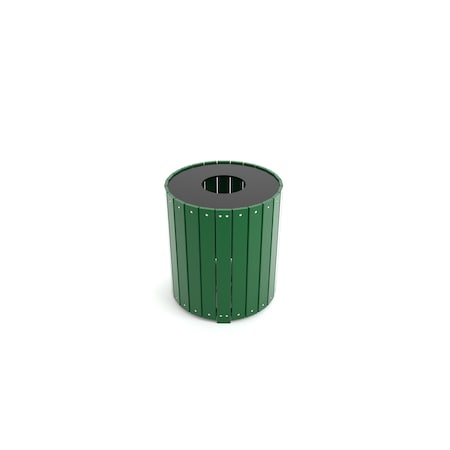 Frog Furnishings 32 gal. Round Trash Can PB 32RGRE
